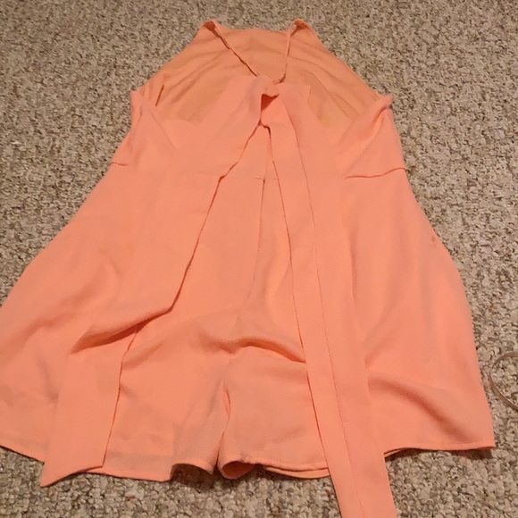 Like new Peach love California peach pink romper - Picture 10 of 13